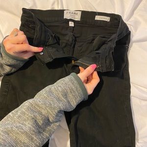 Black Frame skinny jeans size 25